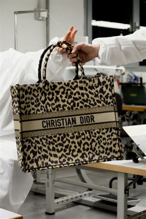 dior leopard print tote|christian dior tote bag.